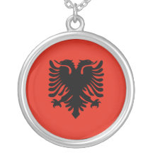 Drapeau de l'Albanie Colliers Personnalisés