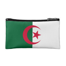 Drapeau de l'Algérie Trousse Make-up