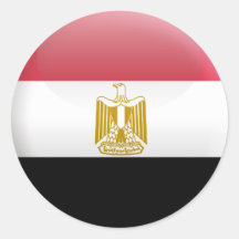 Drapeau de l'Egypte Autocollants