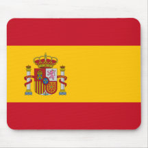 Drapeau de l'Espagne Tapis De Souris