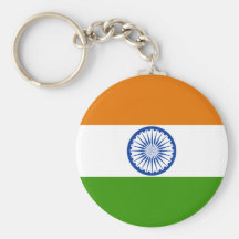 Drapeau de l'Inde Porte-clefs