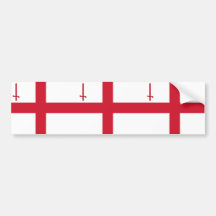 Drapeau de Londres, Royaume-Uni Autocollant Pour Voiture