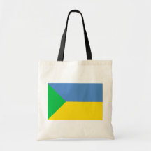 Drapeau de l'Ukraine verte, Ukraine Sacs En Toile