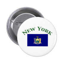 Drapeau de New York Badge Avec Épingle