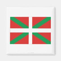 Drapeau de País Vasco (Euskadi) Aimants