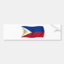 Drapeau de Philippines Autocollants Pour Voiture