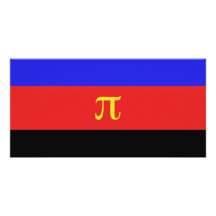 Drapeau de Polyamory Photocarte