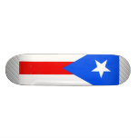 Drapeau de Porto Rico Skateboards Customisés