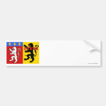 Drapeau de Rhône Adhésif Pour Voiture