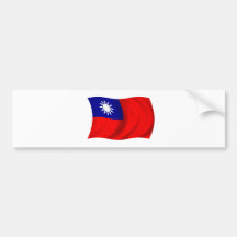Drapeau de Taïwan Autocollants Pour Voiture