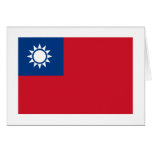 Drapeau de Taïwan Carte