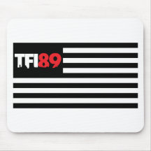 Drapeau de TFI89 B&W Tapis De Souris