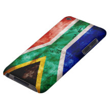 Drapeau de Weatherd Afrique du Sud Coque Barely There iPod