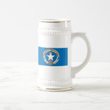 Drapeau des Mariannes du Nord Tasse