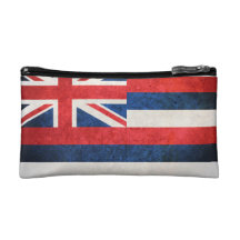 Drapeau d'état d'Hawaï Trousse De Maquillage