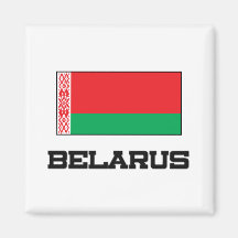 Drapeau du Belarus Magnets Pour Réfrigérateur