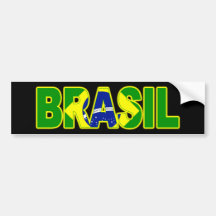 Drapeau du Brésil Autocollants Pour Voiture