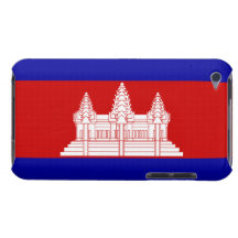 Drapeau du Cambodge ; Cambodgien Coques Barely There iPod