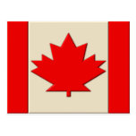 Drapeau du Canada Carte Postale