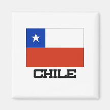 Drapeau du Chili Magnets Pour Réfrigérateur