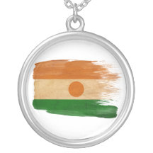 Drapeau du Niger Colliers Personnalisés