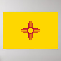 Drapeau du Nouveau Mexique Posters