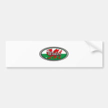 Drapeau du Pays de Galles Autocollants Pour Voiture