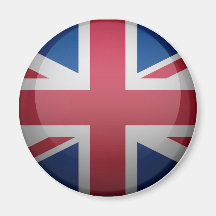 Drapeau du Royaume-Uni Magnets Pour Réfrigérateur