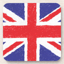 drapeau du Royaume-Uni Sous-bocks