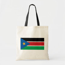 Drapeau du sud du Soudan Sac En Toile