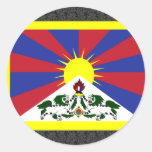 Drapeau du Thibet Autocollant