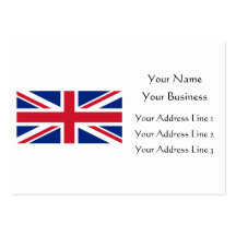 Drapeau d'Union Jack de coût bas de signet de la G Cartes De Visite Personnelles