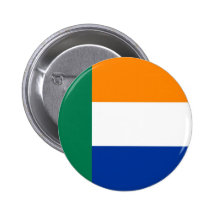 Drapeau ethnique de personnes d'Afrikaner Badge