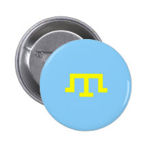 Drapeau ethnique de personnes tatars criméennes pin's