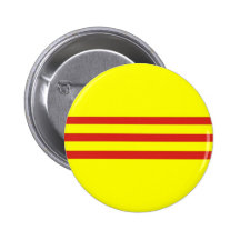 drapeau ethnique du Vietnam du Sud Badge