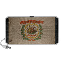 Drapeau grunge frais de la Virginie Occidentale Haut-parleur iPod