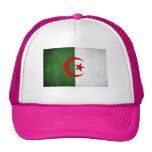 Drapeau grunge ROSE de l'Algérie Casquette