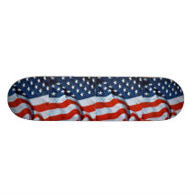 "DRAPEAU " PLATEAU DE SKATEBOARD