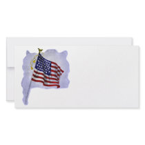 Drapeau vintage des USA dans des couleurs patrioti