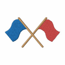 Drapeaux croisés