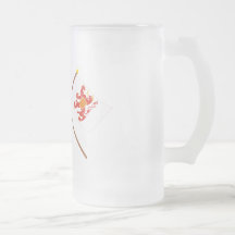 Drapeaux croisés de la Flandre et du Limbourg Mugs À Café