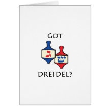 Dreidel obtenu ? carte