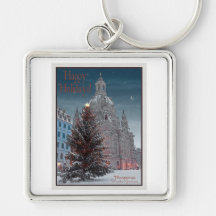 Dresde - Frauenkirche Tannenbaum - WB de HH Porte-clés