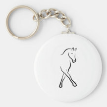 dressage porte-clé