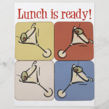 Drie martini lunch persoonlijke folder
