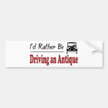 Drijft eerder een Antiquiteit Bumperstickers