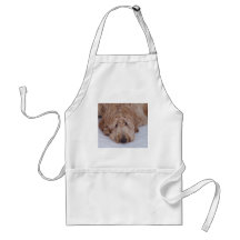 Droevige, Eenzame, Schattige, & Leuke Hond GoldenD Schort