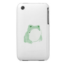 Droevige Kikker iPhone 3 Case-Mate Hoesje
