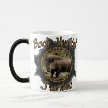 Drogué de Huntin de verrat Mugs