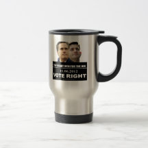 Droite 2012 de vote tasse à café